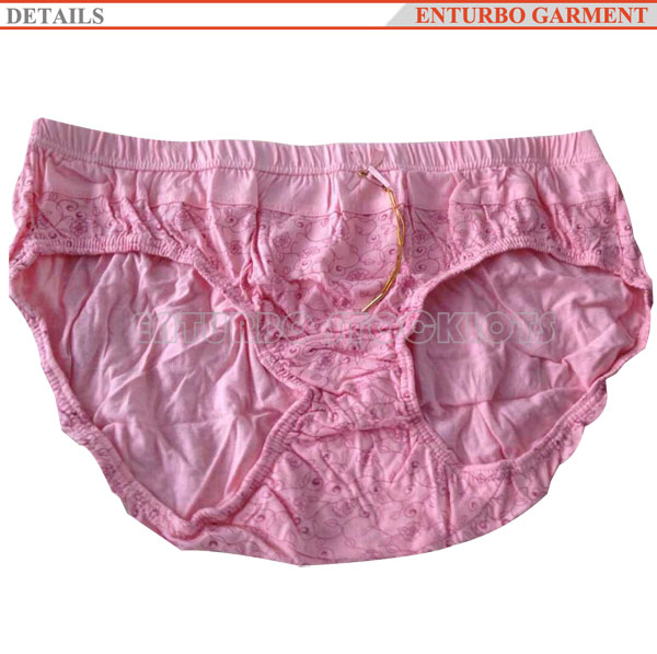 Ladies 100% cotton panty