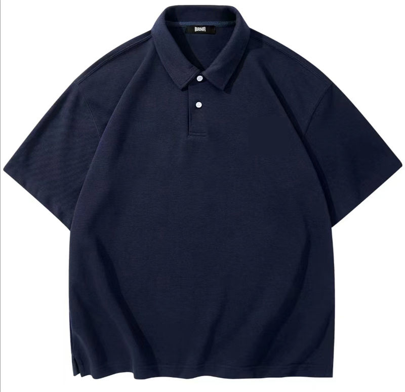 Knitted Pique Poloshirt