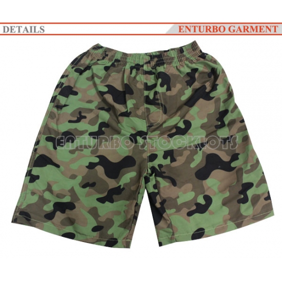 BOY'S BEACH CAMOUFLAGE SHORTS