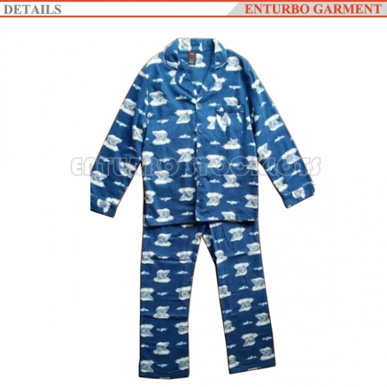 USA order stocklots mens sleepwear cotton pajamas