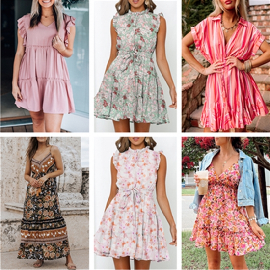 Chiffon Mini Dress